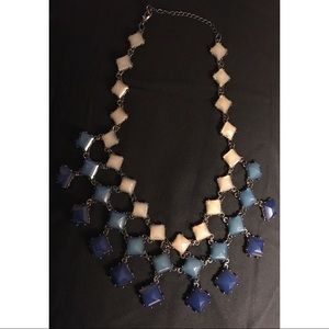Ombre statement necklace